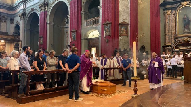 Don Matteo Balzano Funerale Cannobio