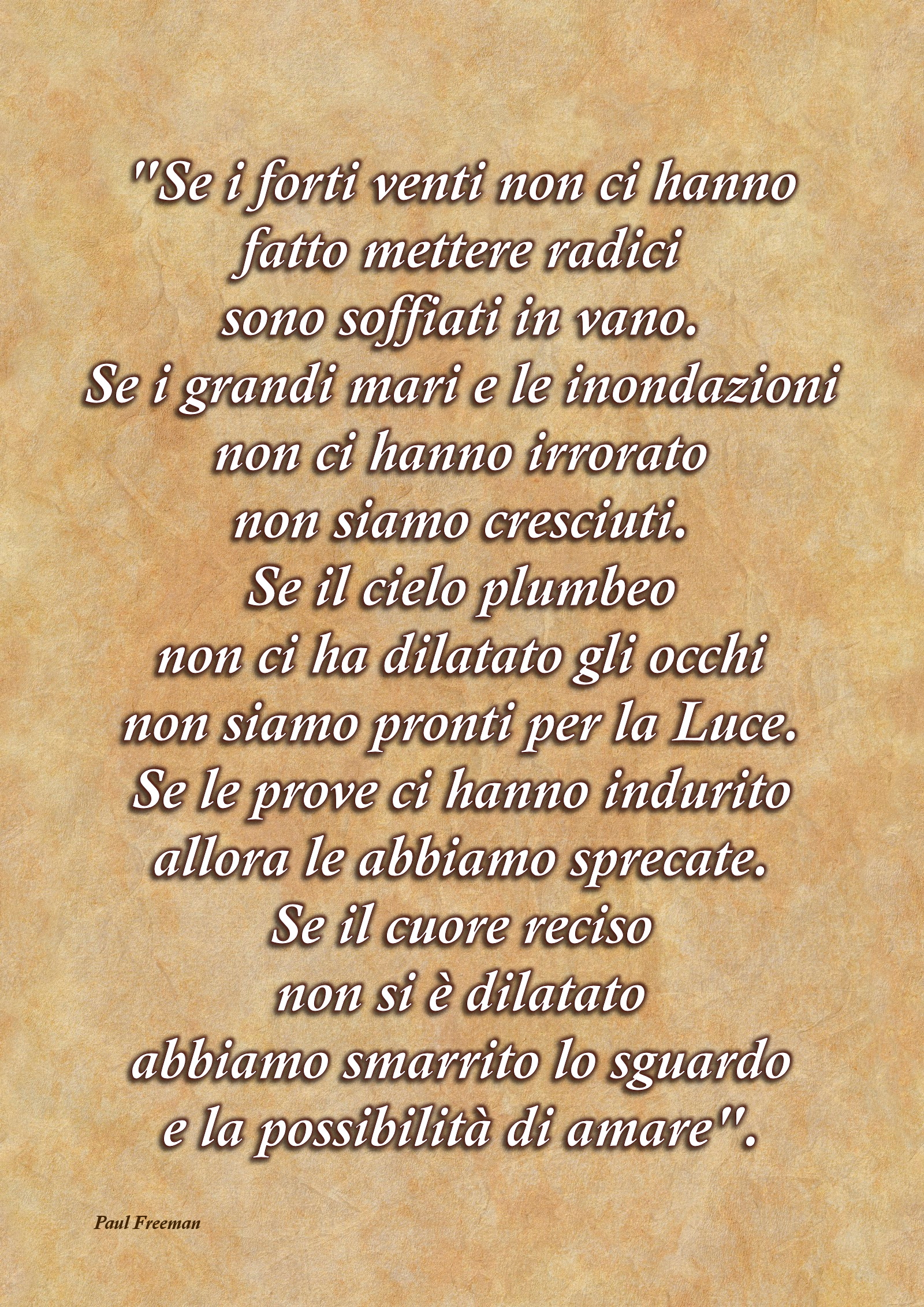 Dal sé curvo al sé donato